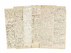 Handschriften Mendelsohn-Bartholdys, Foto: Sothebys