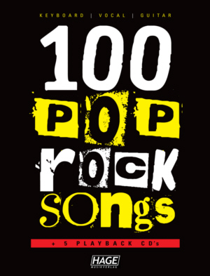 100 Pop Rock Songs + 5 Playback CD's