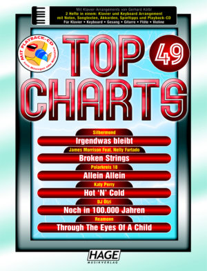 Top Charts 49 + Midifiles und Playback CD