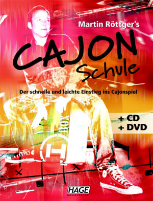 Martin Röttger's Cajon Schule + CD + DVD
