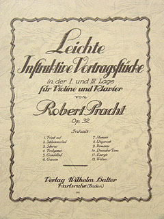LEICHTE INSTRUKTIVE VORTRAGSSTUECKE OP 32