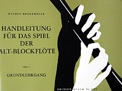 HANDLEITUNG 1 FUER DAS SPIEL AUF DER ALTBLOCKFLOETE